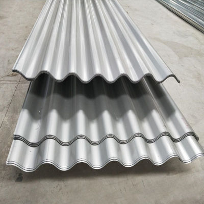 Geverfd metalen dakplaat warm gedip galvaniseerd met zink gecoat gegolfd dakpaneel