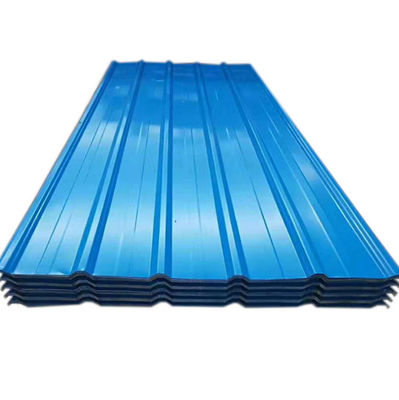PVDF-gecoate PPGI-staalplaat dakplaat Dx51d SGCC gegolfd gegalvaniseerd