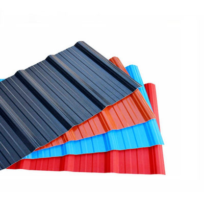 Decoratief geverfd gegalvaniseerd stalen dakplaat 0,12-0,8 mm Voor bouwmateriaal