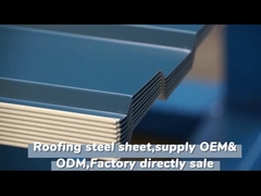 De PPGI Gegalvaniseerde Kleur bedekte GolfdakwerkStaalplaat met een laag